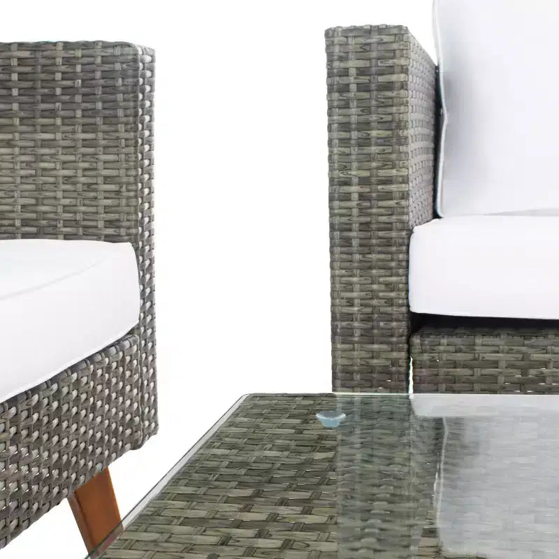 Ensemble de salon 6 pièces Presla - Intérieur/extérieur - PAT7715 - Safavieh