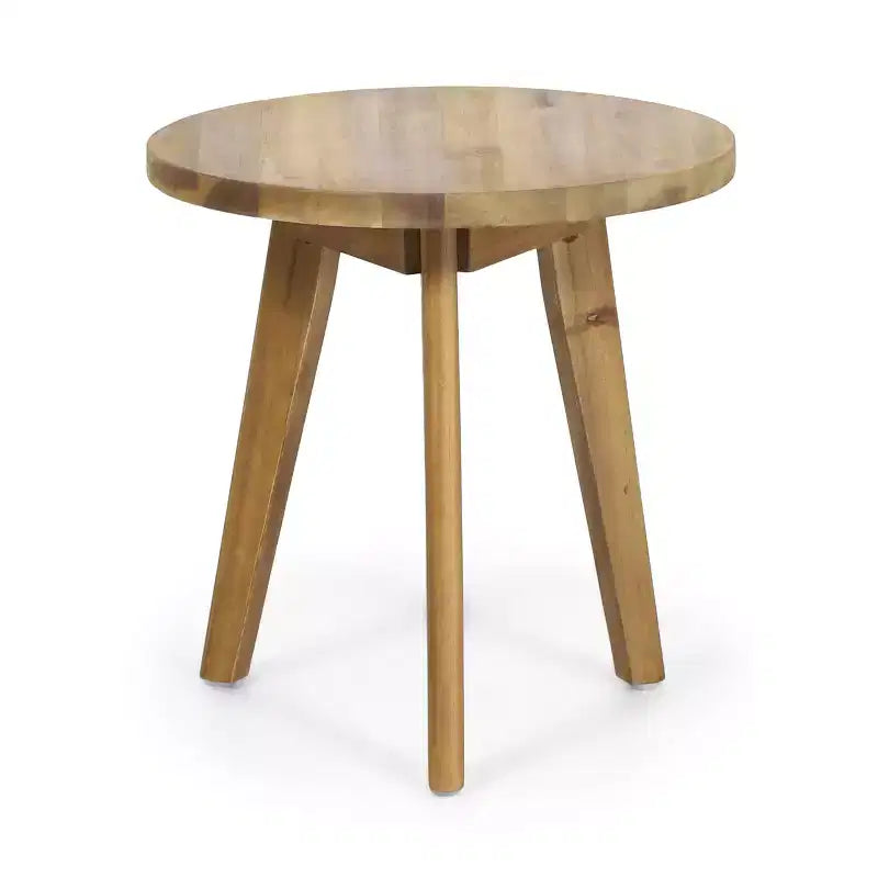 Christopher Knight Home Clifton Ensemble de 3 pièces de Patio en Acacia Rustique et Design à Lattes de Corde avec Coussins