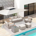 EROMMY 7 - Person Outdoor Seating Group with Cushions
