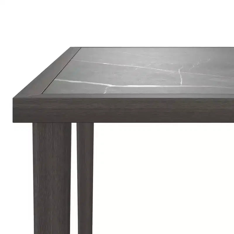 vidaXL Salon de jardin gris résine tressée, acier, polyester Moyen Modulable