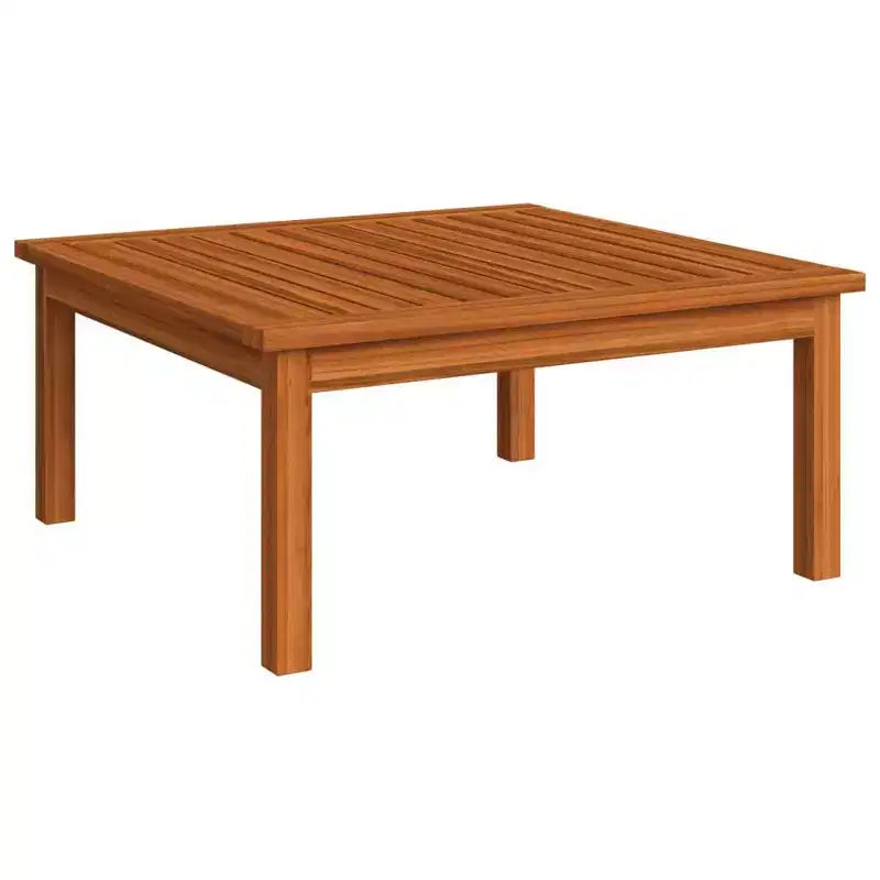 vidaXL Salon de jardin moderne 4 pièces - Crème, bois d'acacia massif avec coussins confortables - Design intemporel pour jardin, terrasse ou salon