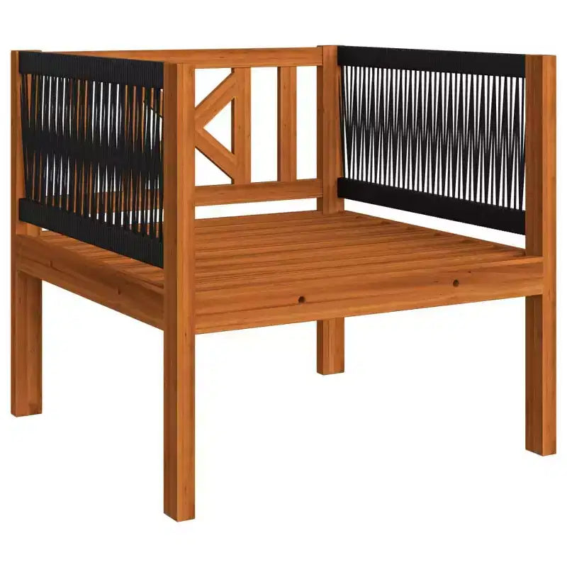 vidaXL Salon de jardin crème Bois d'acacia massif Grands sièges Nombreux