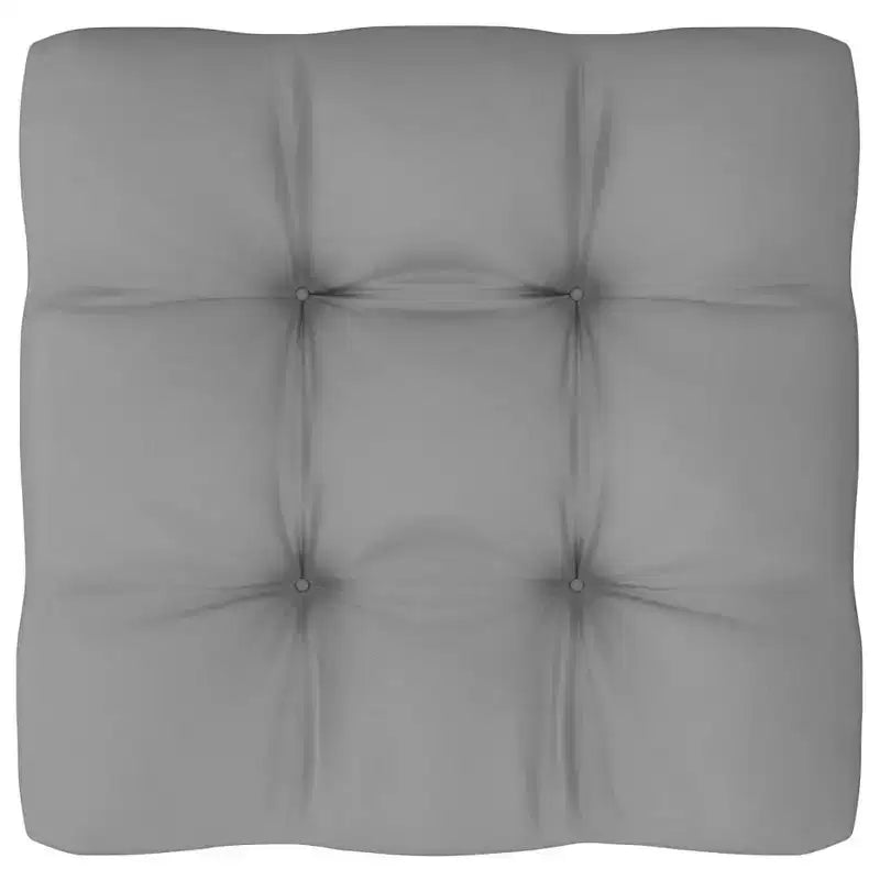 vidaXL Ensemble de Mobilier de Jardin 8 Pièces Canapé d'Angle d'Extérieur en Bois de Pin Massif - Naturel avec Coussins