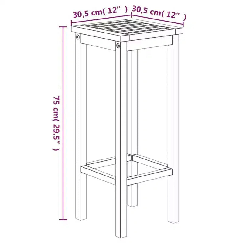 vidaXL Ensemble de salle à manger de patio en bois d'acacia massif - Meubles d'extérieur 3 pièces avec plateau de table robuste et sièges confortables