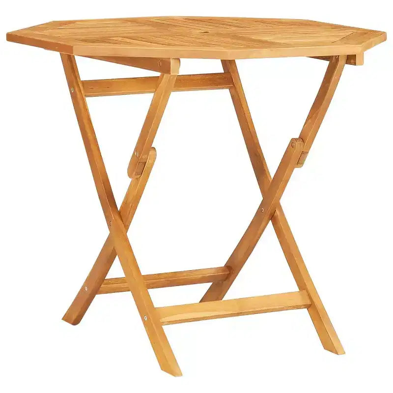 vidaXL Ensemble de salle à manger d'extérieur Table et chaises 5 pièces en bois de teck massif
