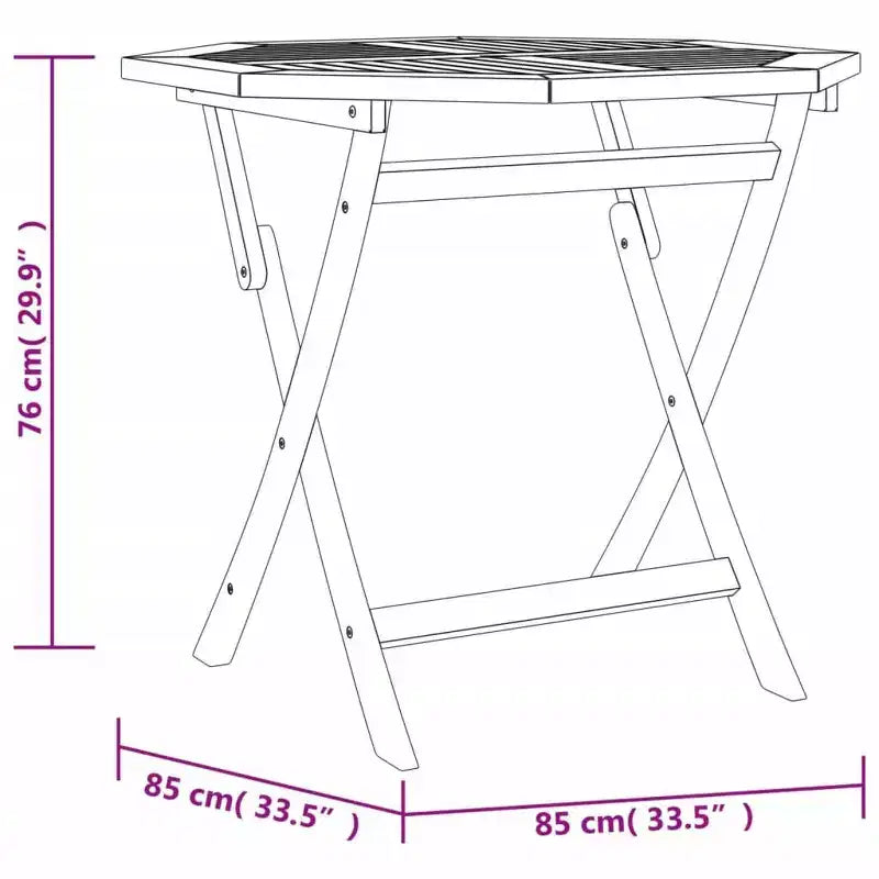 vidaXL Ensemble de salle à manger d'extérieur Table et chaises 5 pièces en bois de teck massif