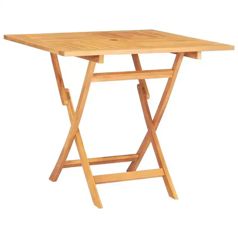 vidaXL Ensemble de salle à manger d'extérieur Table et chaises 5 pièces en bois de teck massif
