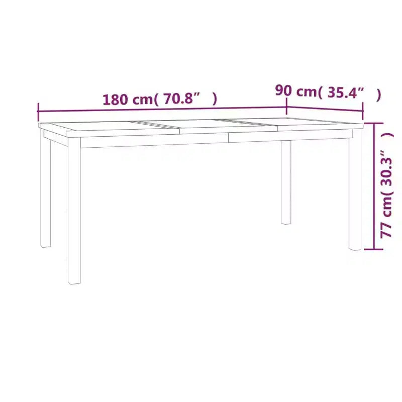 vidaXL Salon de jardin en teck 4 pièces durable