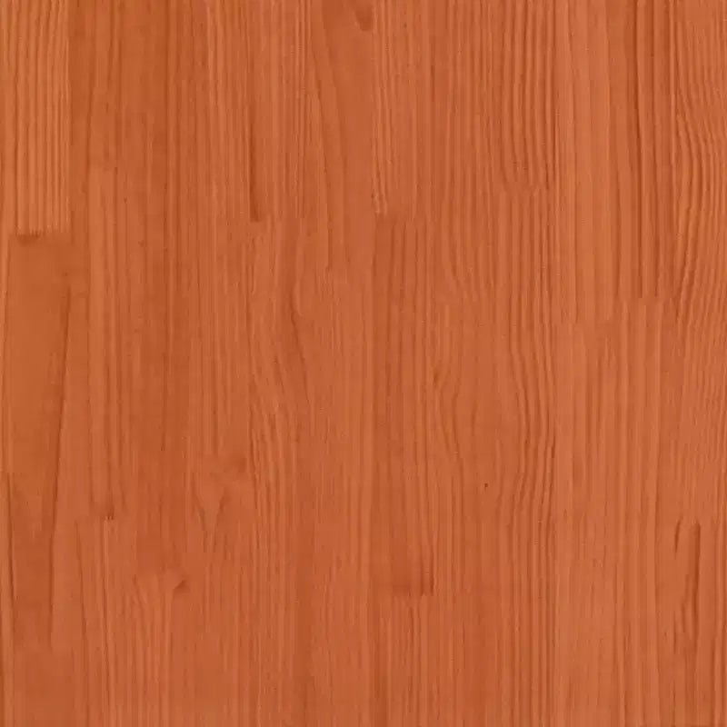 vidaXL Ensemble de canapés de jardin Marron cire Bois de pin massif Grande modularité