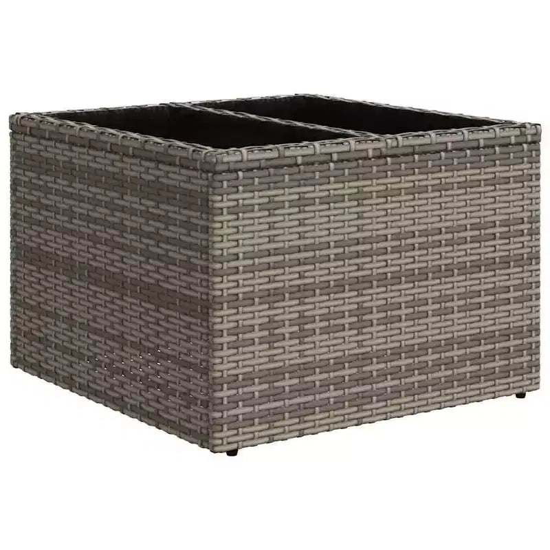 vidaXL Salon de jardin 11 pièces avec coussins en rotin synthétique modulable