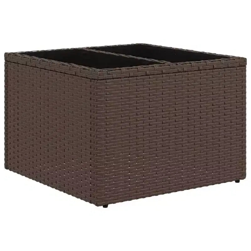 vidaXL Salon de jardin 11 pièces avec coussins, en résine tressée, plusieurs coloris