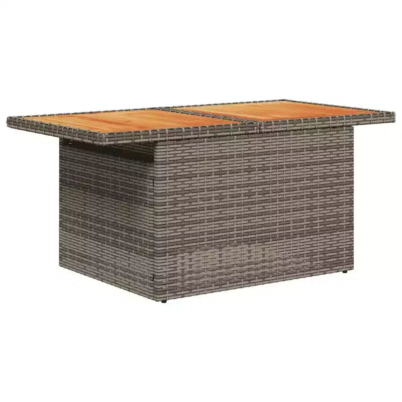 vidaXL Salon de jardin avec coussins et table en différents coloris