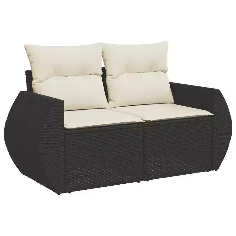 vidaXL Salon de jardin avec coussins et table en différents coloris