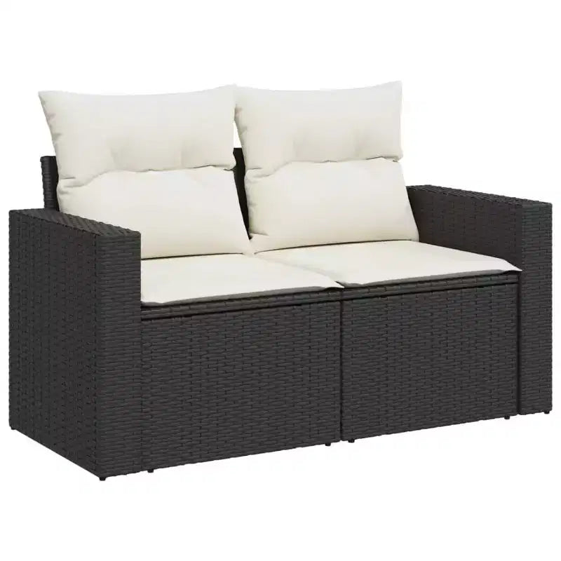 vidaXL Salon de jardin modulaire avec coussins en différentes couleurs