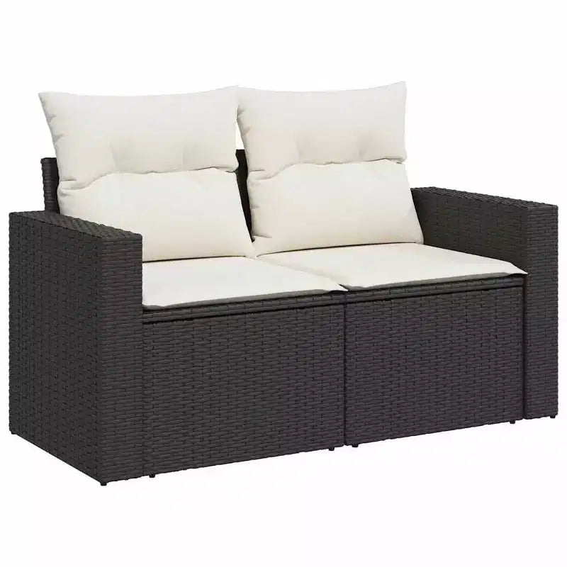 vidaXL Salon de jardin modulaire avec coussins en différentes couleurs