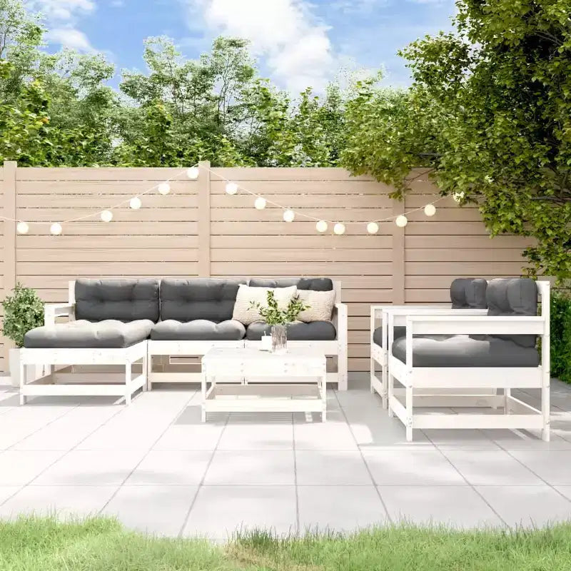 vidaXL Salon de jardin modulable en différentes couleurs