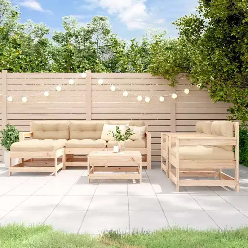 vidaXL Salon de jardin modulable en différentes couleurs
