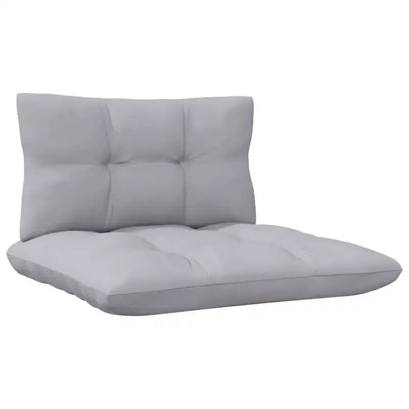 vidaXL Salon de jardin en pin massif avec coussins, multicolore