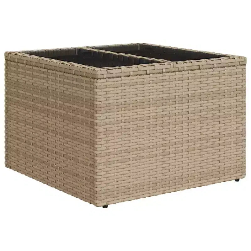 vidaXL Salon de jardin avec coussins - Mobilier d'extérieur moderne en résine tressée