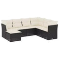 vidaXL Modular Garden Sofa Set with Cushions in Various Colors
