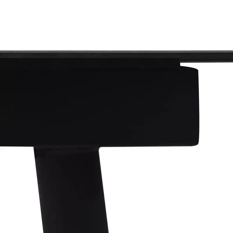 vidaXL Ensemble de salle à manger Noir Résine tressée, acier laqué, verre Grand