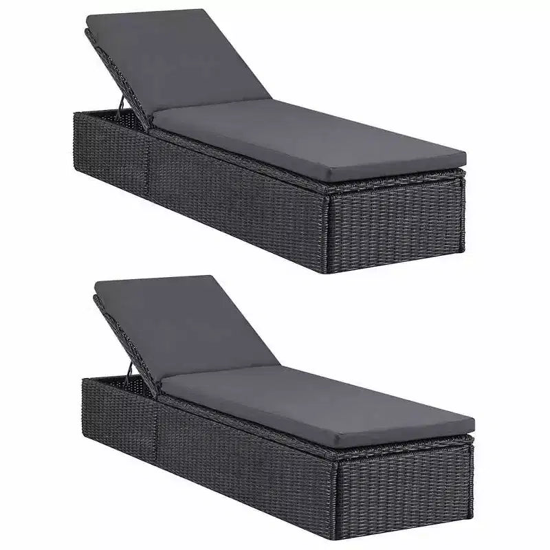 vidaXL Ensemble de salle à manger noir, gris foncé, grand en bois d'acacia massif