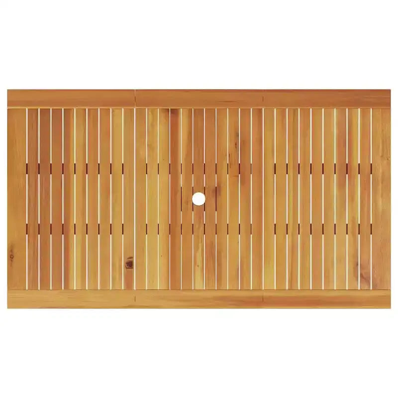 vidaXL Ensemble de salle à manger de jardin 5 pcs Bois d'acacia massif marron