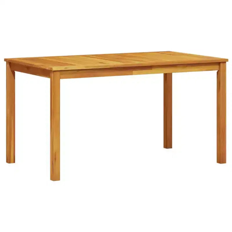 vidaXL Ensemble de salle à manger de jardin 5 pcs Bois d'acacia massif marron