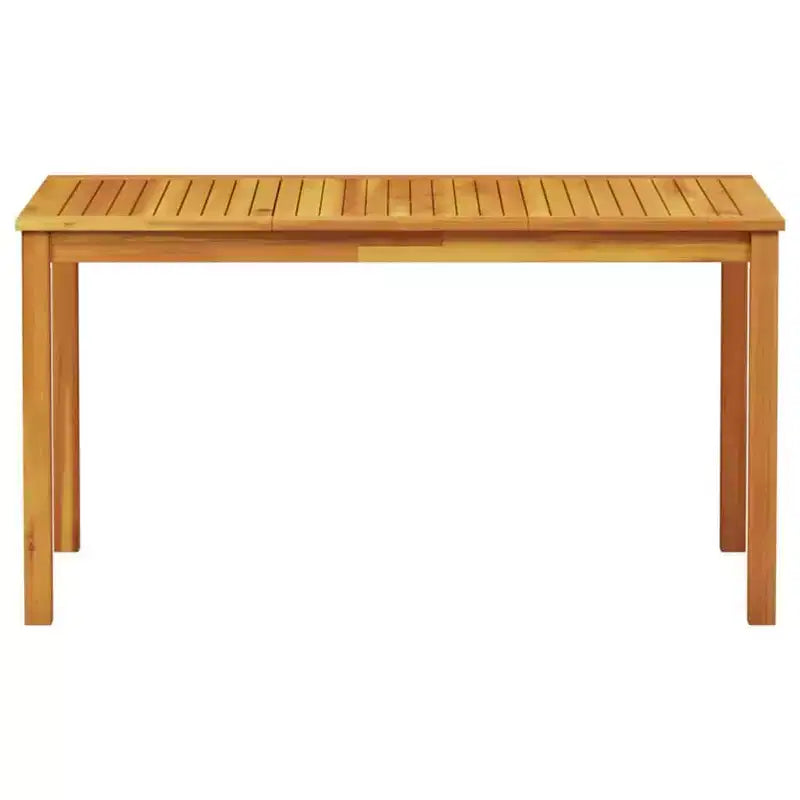 vidaXL Ensemble de salle à manger de jardin 5 pcs Bois d'acacia massif marron