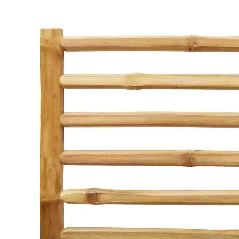 vidaXL Ensemble de salle à manger de jardin Bambou naturel Bambou Moyen Pliable