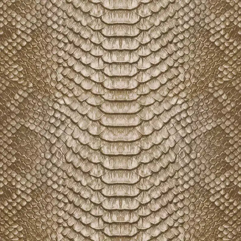 6ft Double Sided Snake Print Canvas Room Divider Tan No Assembly 3 Panels