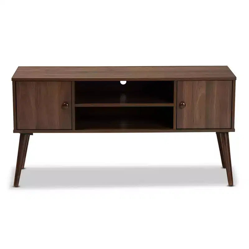 22" Industrial End Table Solid Mango Wood with Black Metal Frame