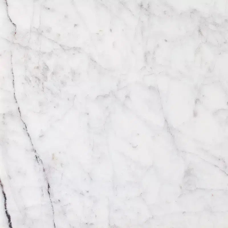 Metal and Marble Coffee Table White Carrara Marble/Dark Bronze