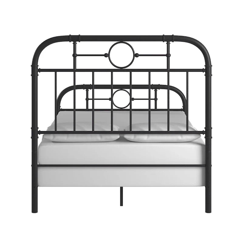 Lit noir en métal