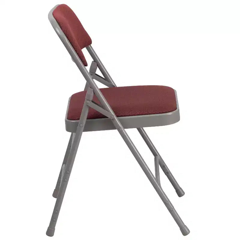 2-Pack Home & Office Party Events Fabric Padded Metal Folding Chair