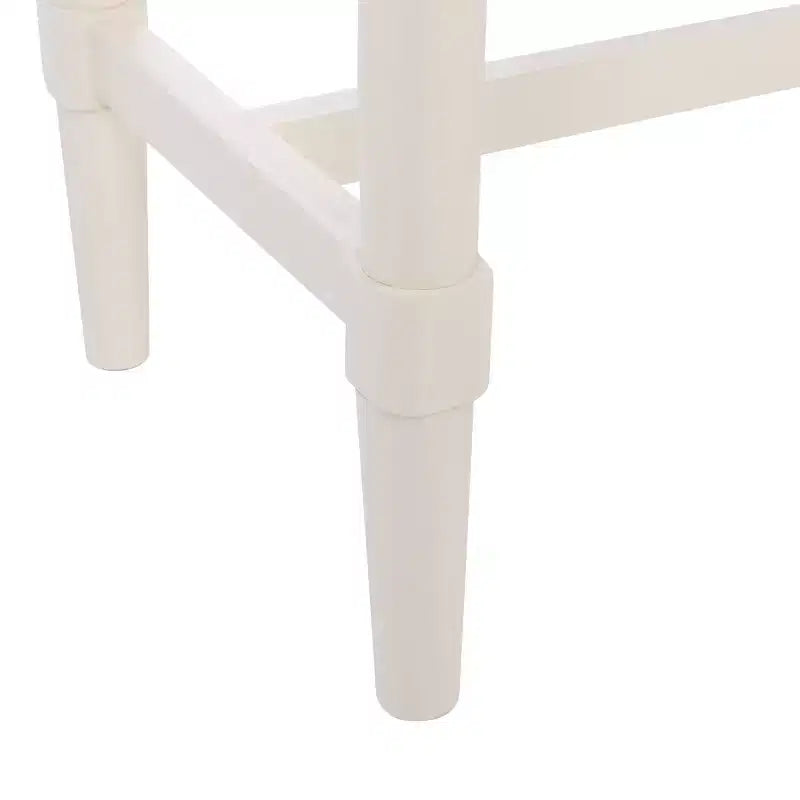 2-Drawer Console Table Pine Frame Transitional Style