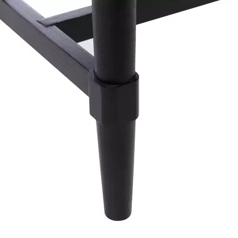 2-Drawer Console Table Pine Frame Transitional Style