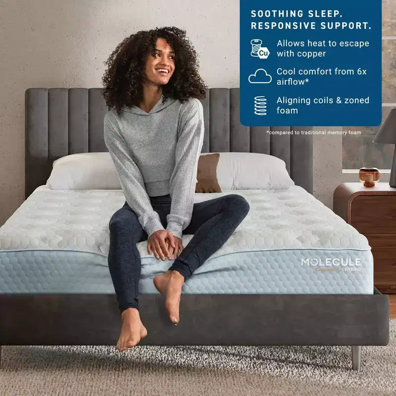 CopperWELL 13" Hybrid Mattress