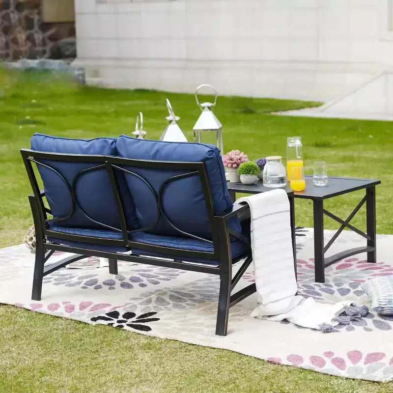 Ensemble de 2 canapés de terrasse Loveseat - Patio Festival