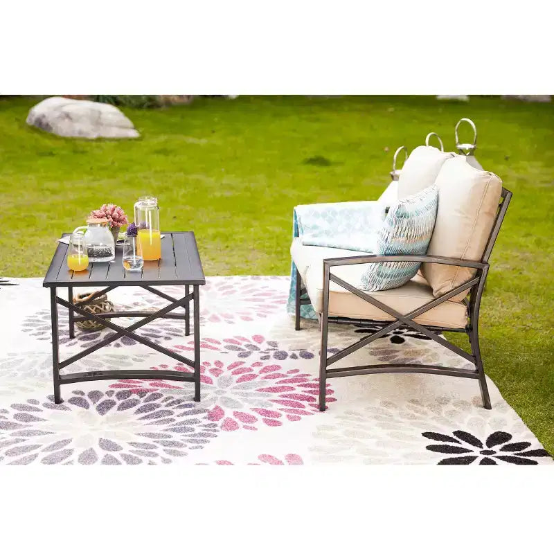 Ensemble de 2 canapés de terrasse Loveseat - Patio Festival