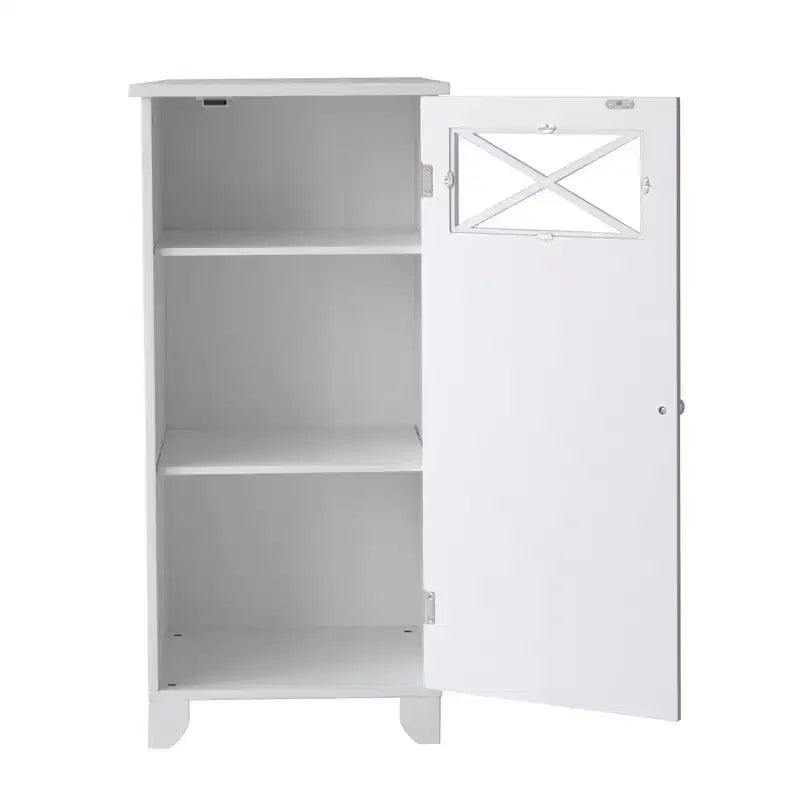 Dawson Freestanding Slim Floor Cabinet White