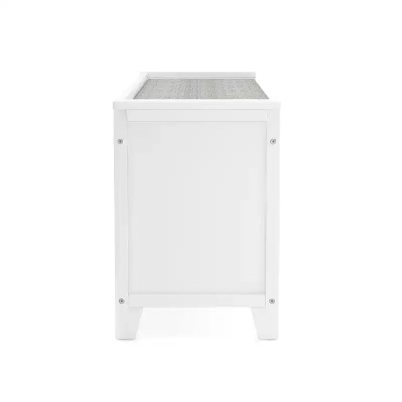 Kids' Storage Bench Children's Wooden Playroom Bookshelf Reading Nook and Toy Organizer with Fabric Bin