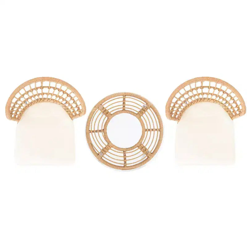 Ensemble de 3 chaises longues Prenza - Intérieur/Extérieur - PAT9013 - Safavieh