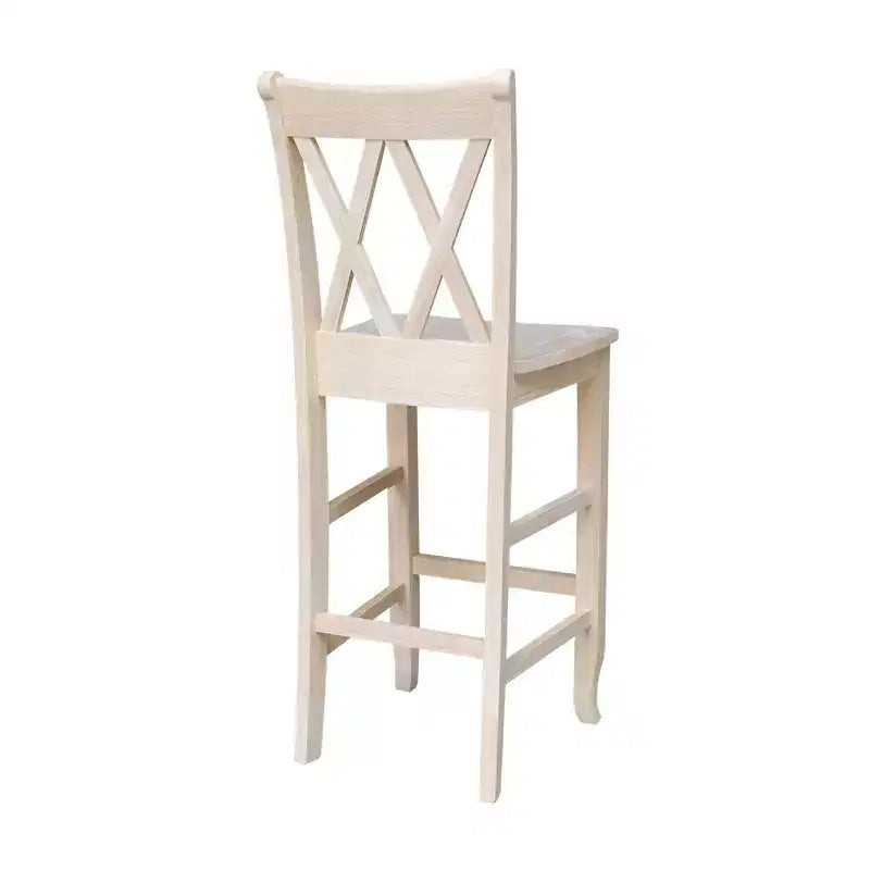 Double X Back Counter Height Barstool